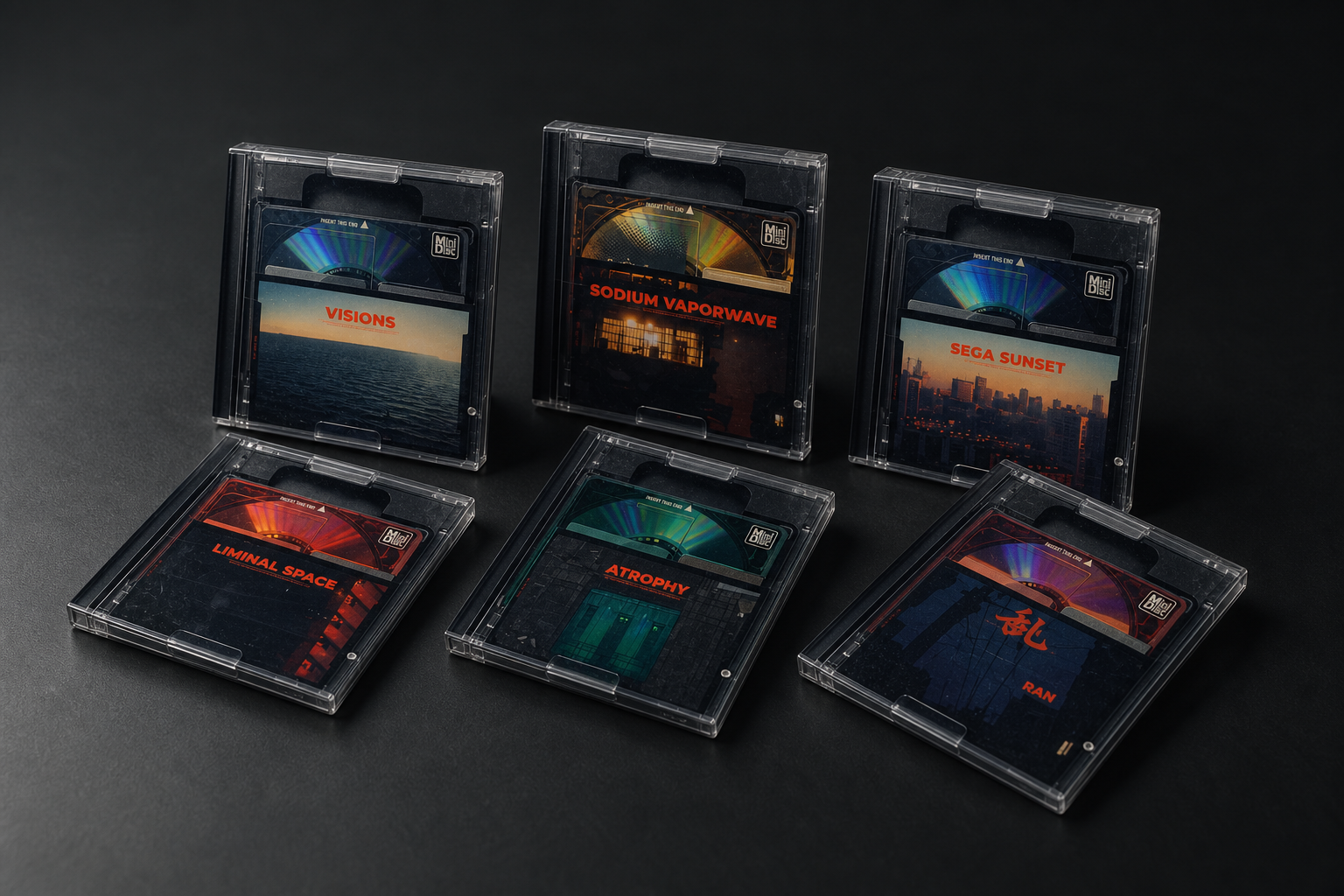 AI concept studio photography of GxAce packaging